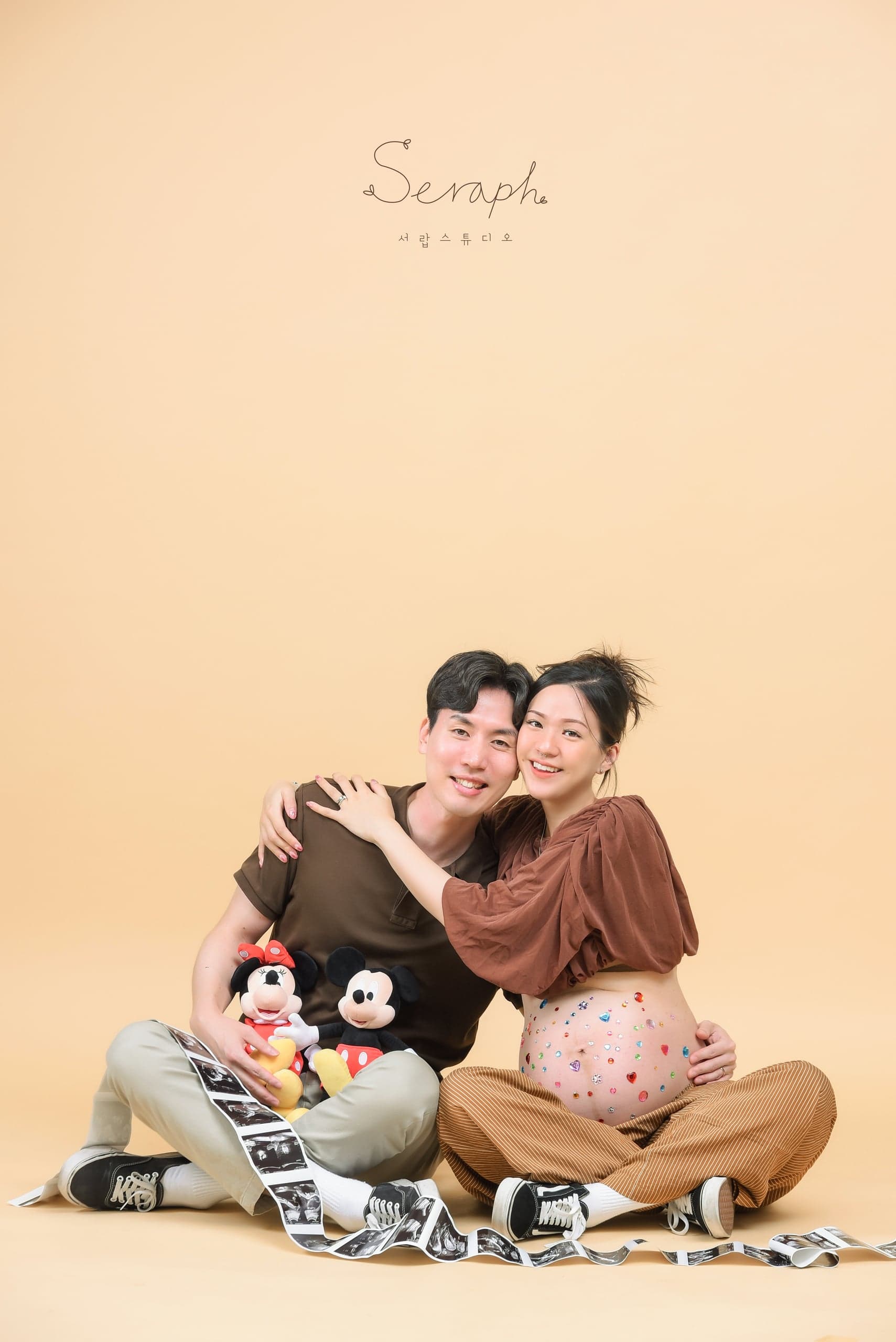일산 스튜디오 서랍 만삭 3열 그리드 - 1열 컨셉 촬영 2