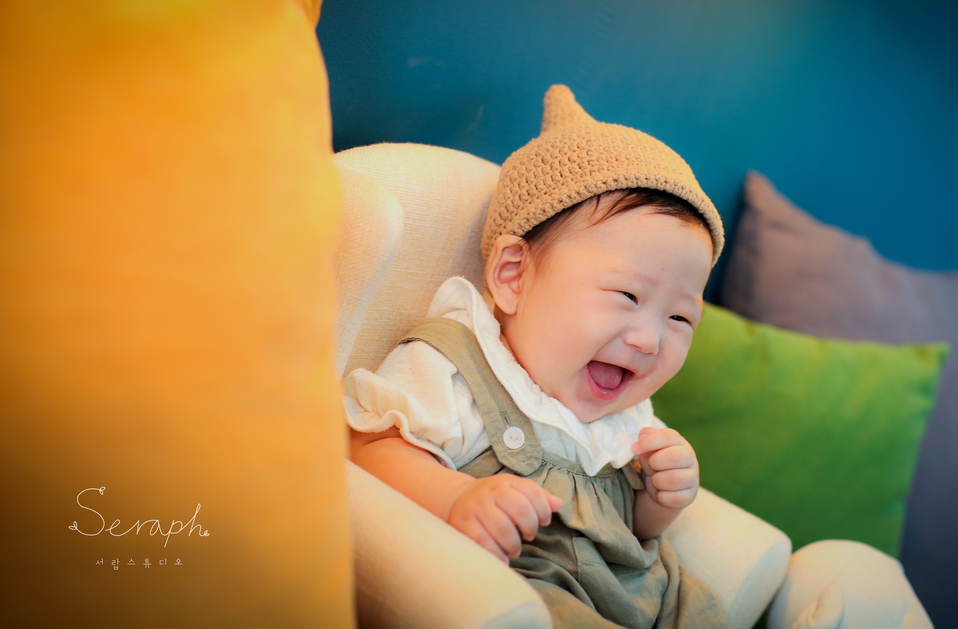 일산 스튜디오 서랍 백일 3열 그리드 - 1열 컨셉 촬영 4