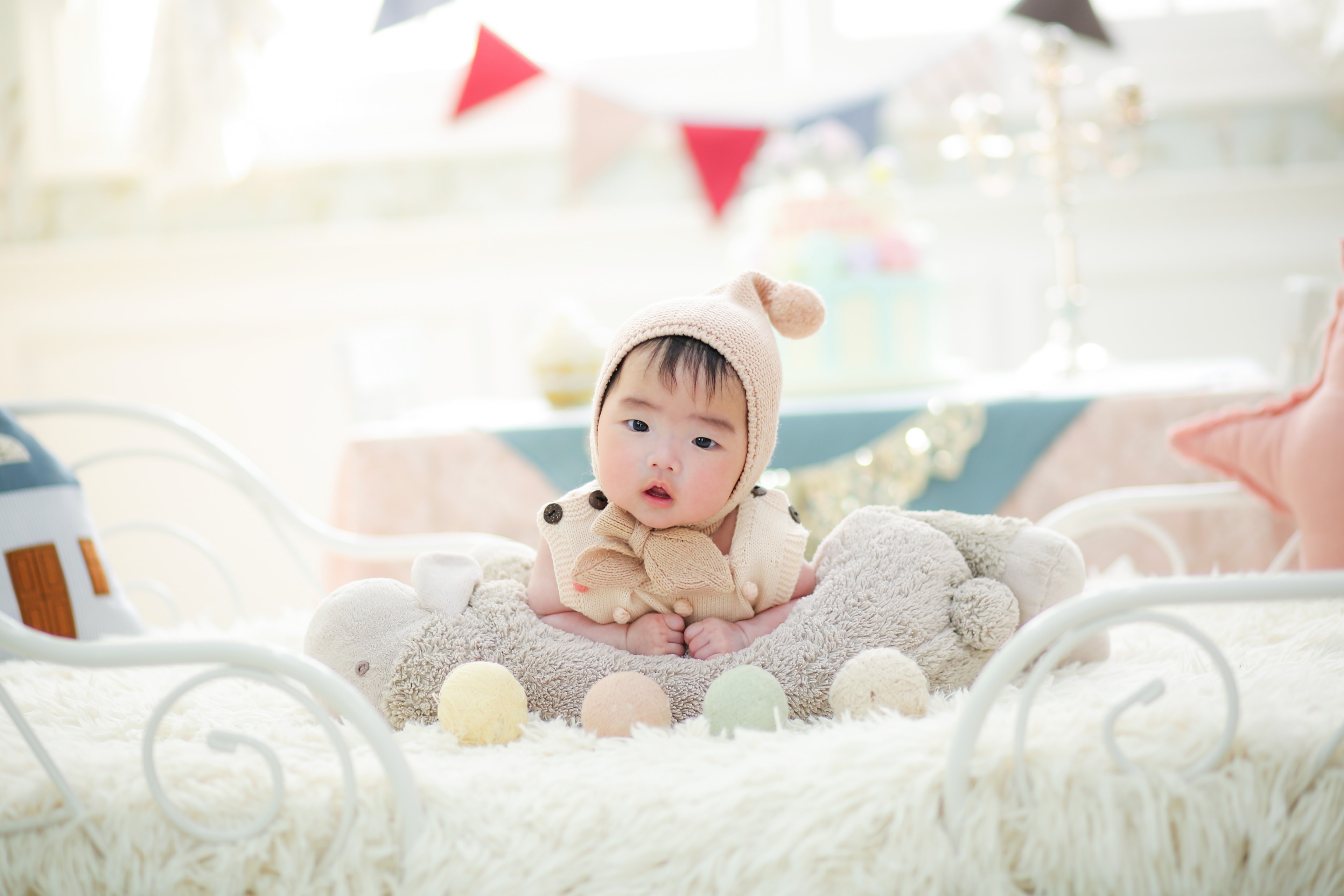 일산 스튜디오 서랍 백일 3열 그리드 - 2열 컨셉 촬영 5