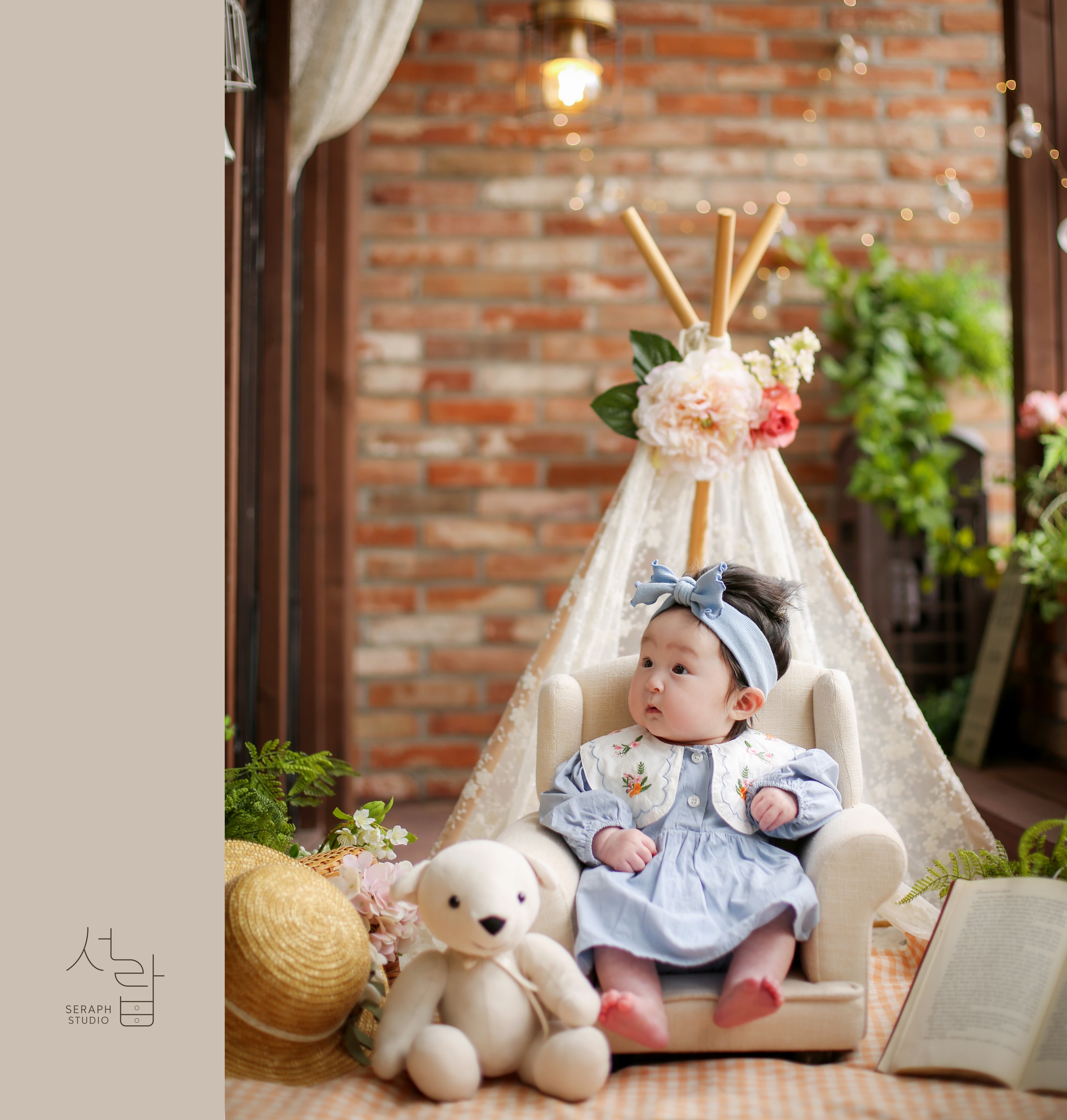 일산 스튜디오 서랍 백일 3열 그리드 - 3열 컨셉 촬영 11