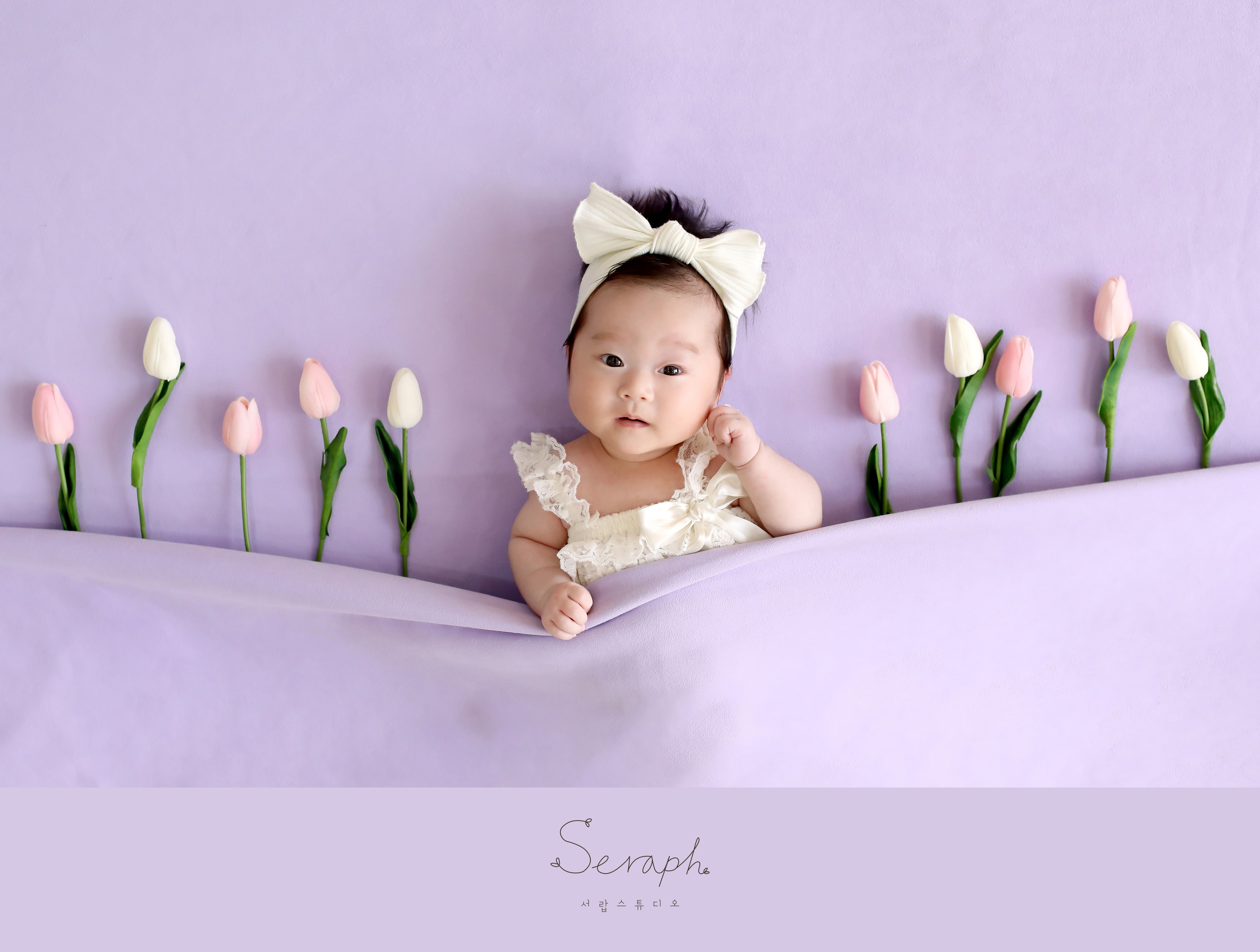 일산 스튜디오 서랍 본아트/50일 3열 그리드 - 3열 컨셉 촬영 3