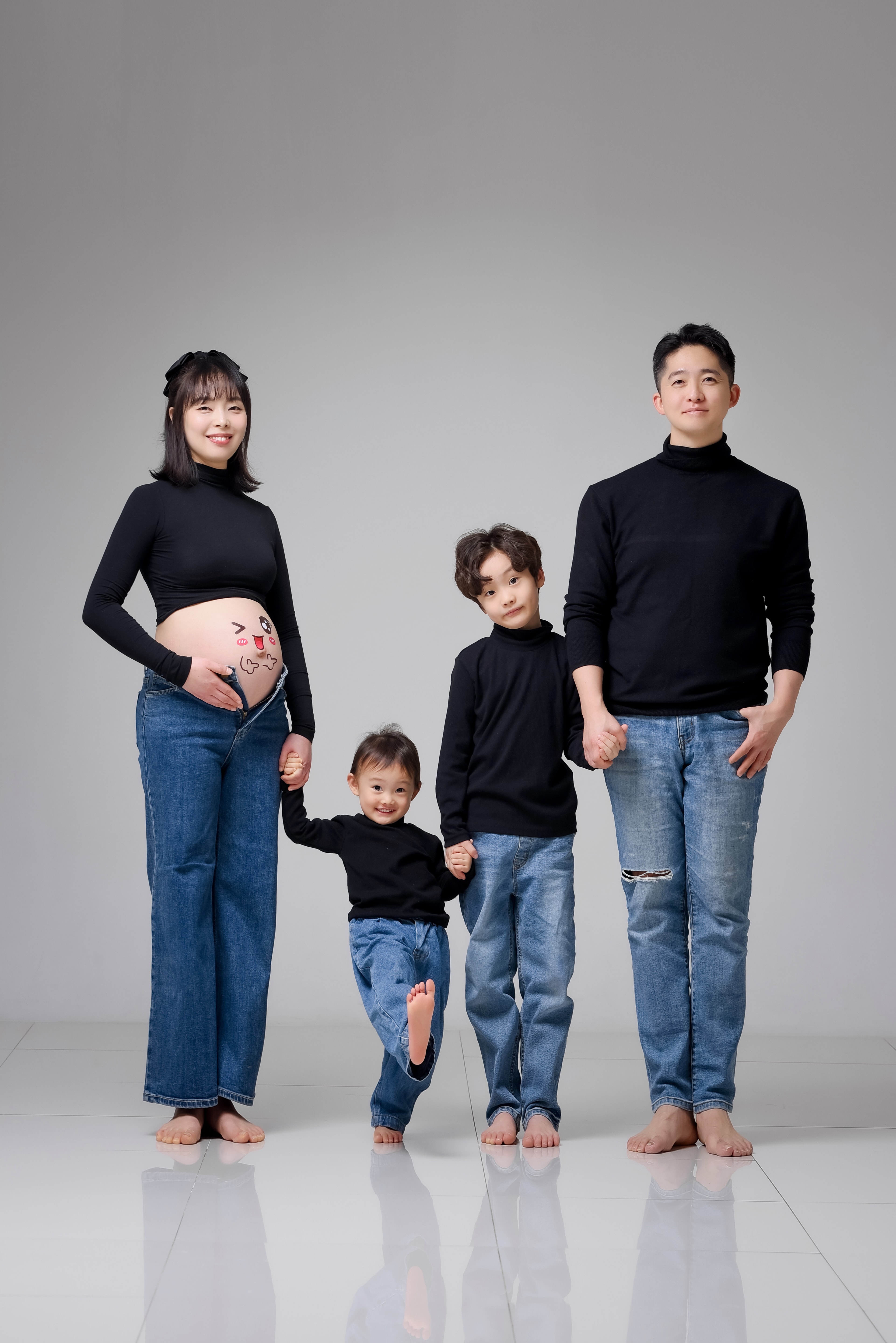 일산 스튜디오 서랍 만삭 3열 그리드 - 2열 컨셉 촬영 7