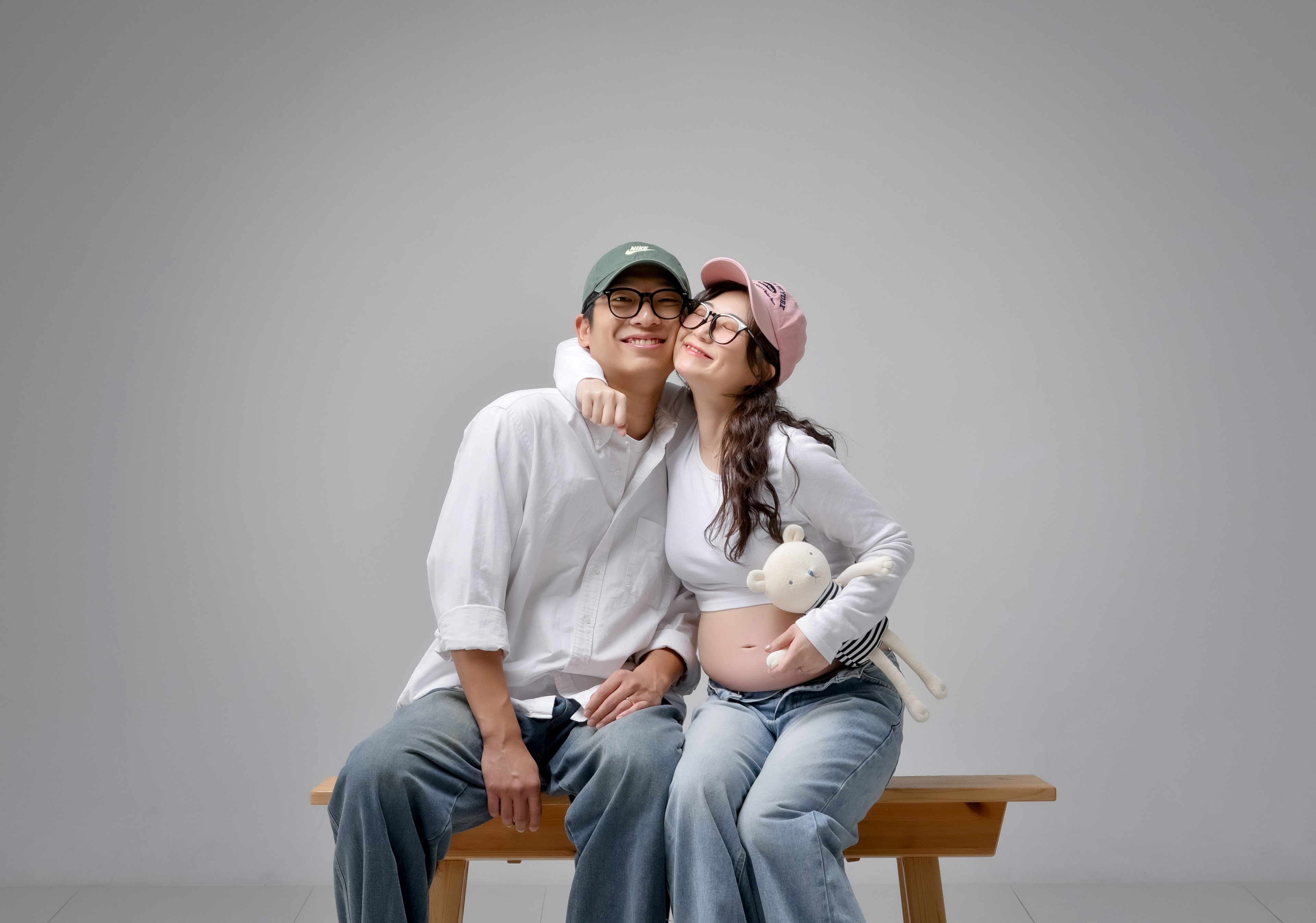 일산 스튜디오 서랍 만삭 3열 그리드 - 1열 컨셉 촬영 5